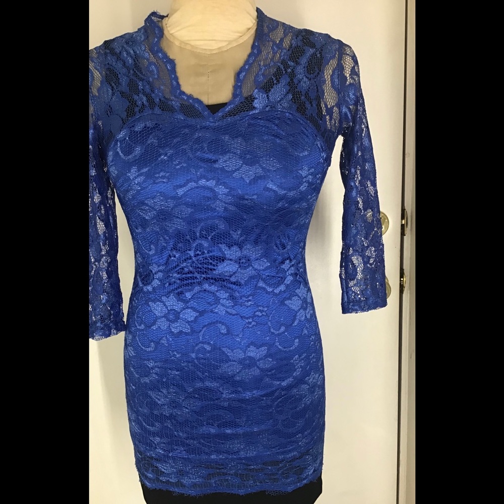 Bodycon Lace Mini Dress